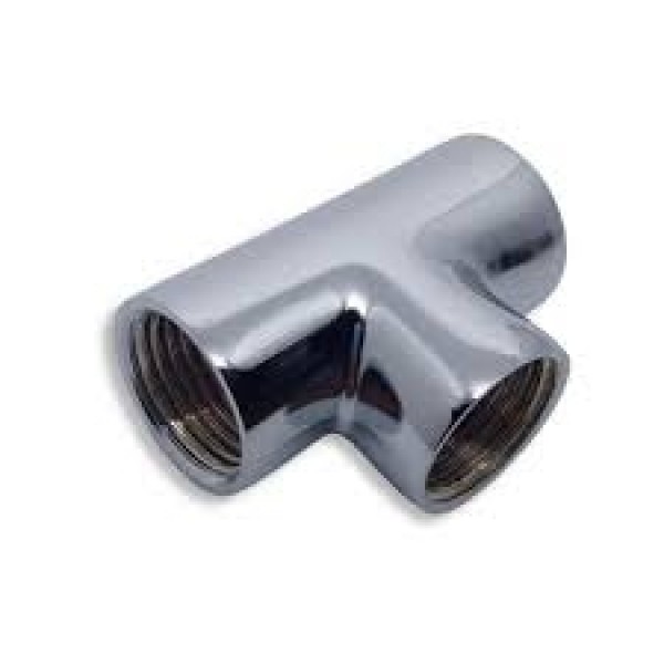 CONX. LATAO CROMADO TEE 1/2