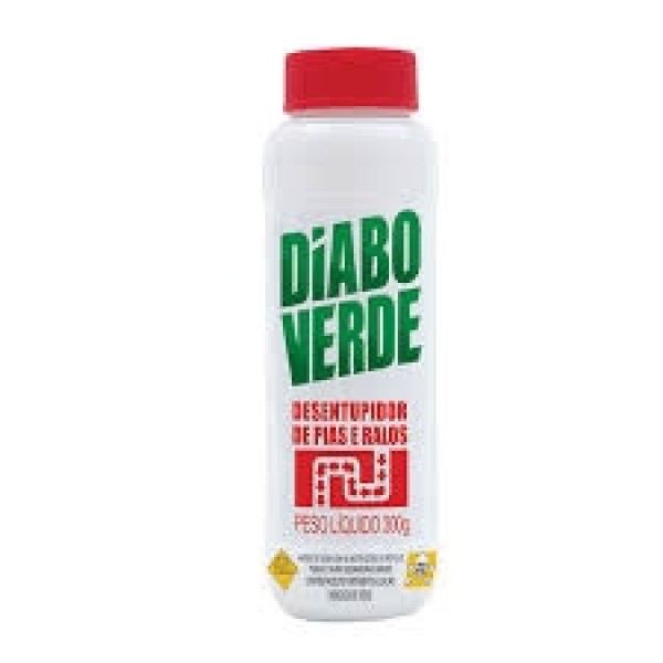 DESENTUPIDOR GRANULADO 300G DIABO VERDE