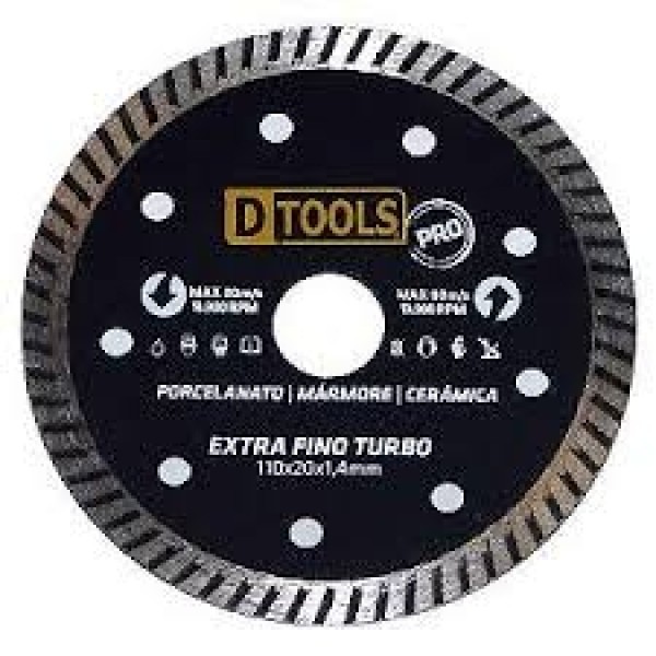 DTOOLS DISCO DIAM. PORCELANATO 4.3/8