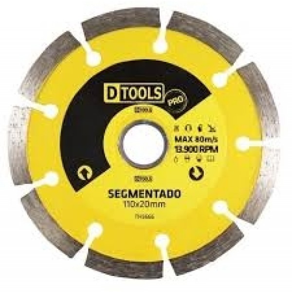 DTOOLS DISCO DIAM. SEGMENT. PRO 4.3/8