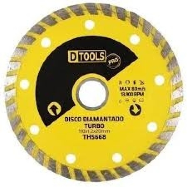 DTOOLS DISCO DIAM. TURBO PRO 4.3/8