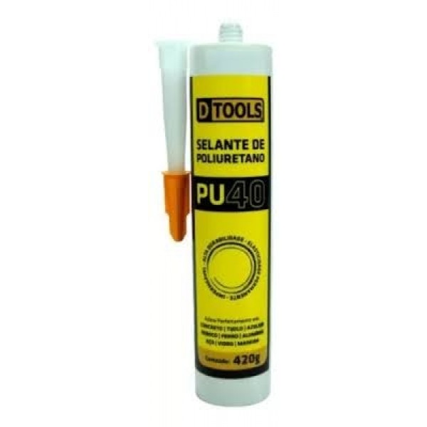 DTOOLS SELANTE PU 40 PRETO - 420G