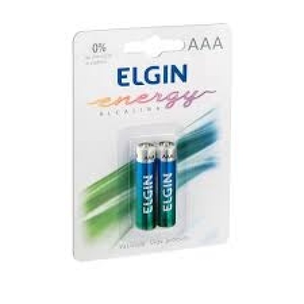 ELGIN PILHA ALCALINA AAA (C/2 UN)