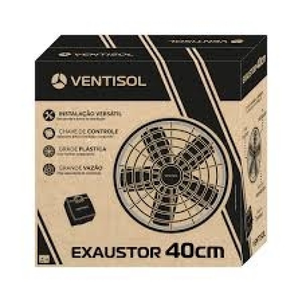 EXAUSTOR VENTISOL INDUSTRIAL 40CM 220V