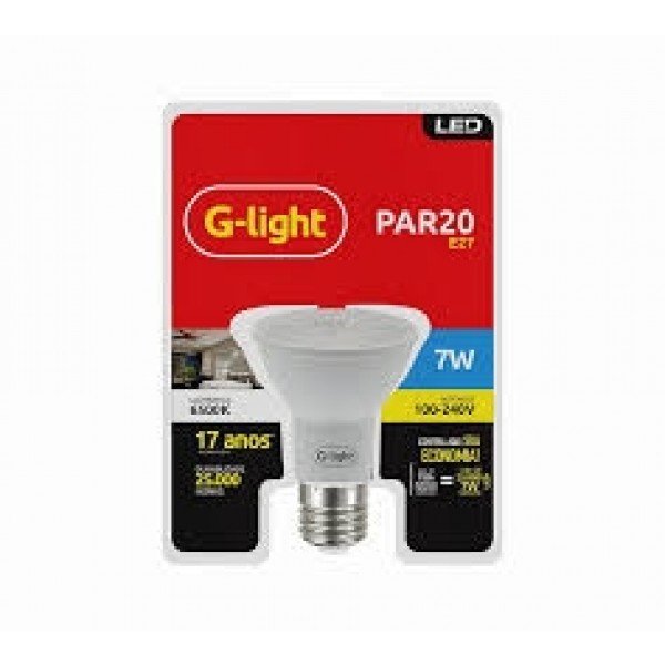 GLIGHT LED ENCE PAR20 7W 25 6500K E27 AUTOVOLT