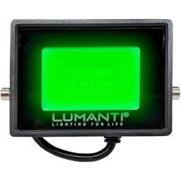 LUMANTI REFLETOR SMART LED 10W VERDE