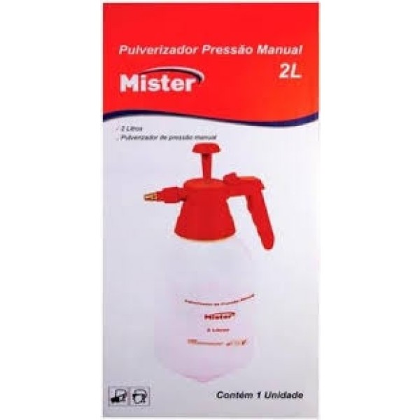 MISTER PULVERIZADOR COMPRESSAO 2L