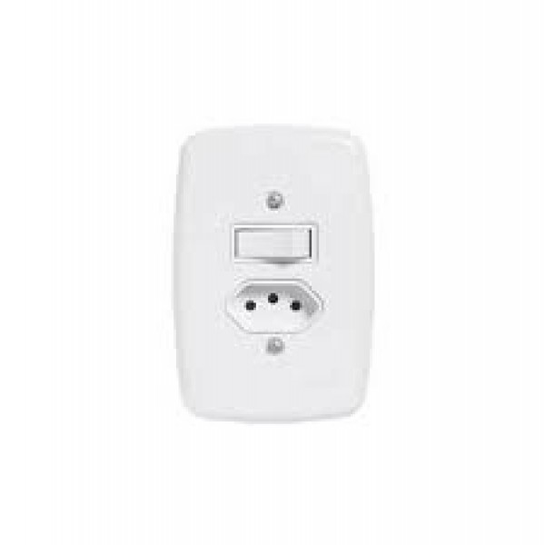 PEZZI INT. SIMPLES 10A + TOM. 2P+T 20A 250V~ C/PLA