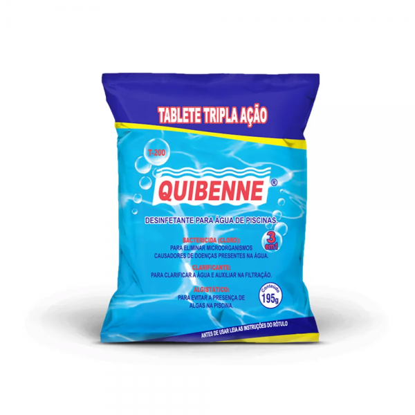 QUIBENNE CLORO PASTILHA 3X1 200G