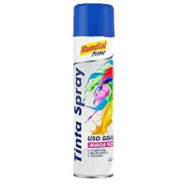  Spray Azul Bandeira 400ml Mundial Prime