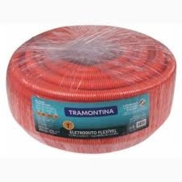 TRAMONTINA CORRUGADO REFORCADO 1" LARANJA