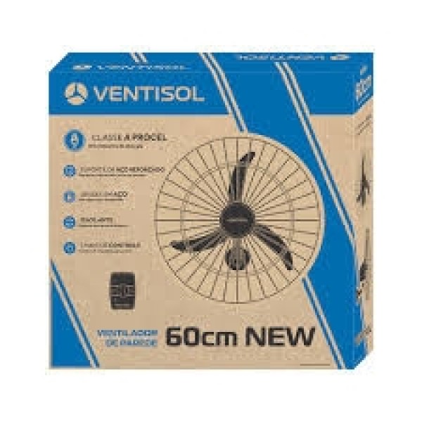 VENTISOL VENTILADOR OSC. PAREDE 60CM PR.