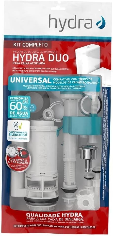Reparo Caixa Acoplada Duplo Acionamento-Deca