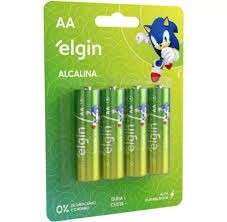 ELGIN PILHA ALCALINA AA (C/4 UN)