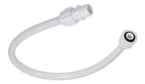 ENGATE FLEXIVEL BRANCO 50CM