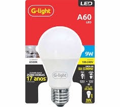 GLIGHT LAMPADA LED 9W 6500K E27 AUTOVOLT