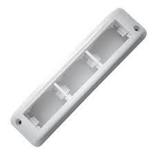 PEZZI BASTIDOR EXTERNO P/ 3 MODULOS BRANCO -