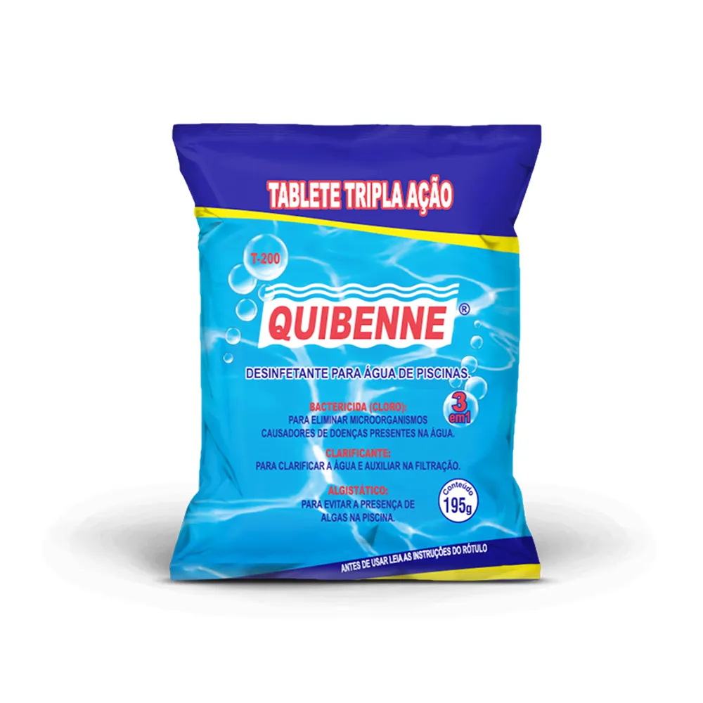 QUIBENNE CLORO PASTILHA 3X1 200G