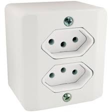 RADIAL TOMADA DUPLA SISTEMA X NBR 20A BR
