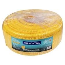 TRAMONTINA CORRUGADO LEVE 1" AMARELO