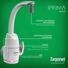 ZAGONEL TORNEIRA PRIMA ELETRO. 5500W 220V BRANCO