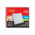 GLIGHT PAINEL SLIM LED QUADRADO SOBREPOR 36W 6500K