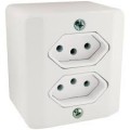 RADIAL TOMADA DUPLA SISTEMA X NBR 20A BR