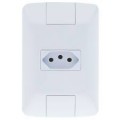 TRAMONTINA TOMADA 2P+T 20A/250V ARIA BRANCO
